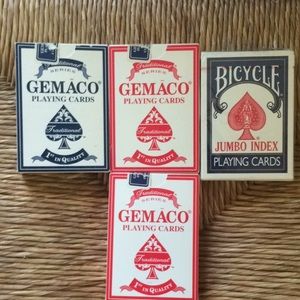 Gemaco Bicycle playing cards , new